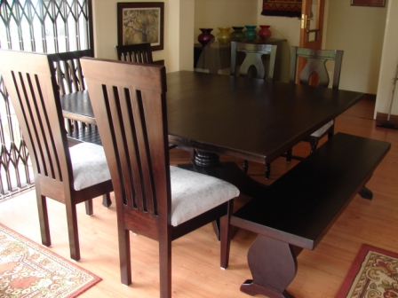 CUSTOM-SQUARE-TABLE-with-TANIA-NICOLISE-SENEKAL-DINING-CHAIRS