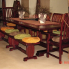 NOLTE-CARVER-&-DINING-CHAIRS-SL-BENCH
