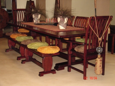 NOLTE-CARVER-&-DINING-CHAIRS-SL-BENCH