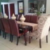 TRIPLE-BULLNOSE-TABLE-Lampung-Leg-Fluted-WINGBACK-EURO-DINING-CHAIRS