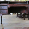WRITING-TABLE-TURNED-LEG